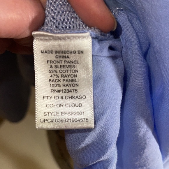 Ellen Tracy Sweater 3/4 length sleeves. Great top - Picture 6 of 6